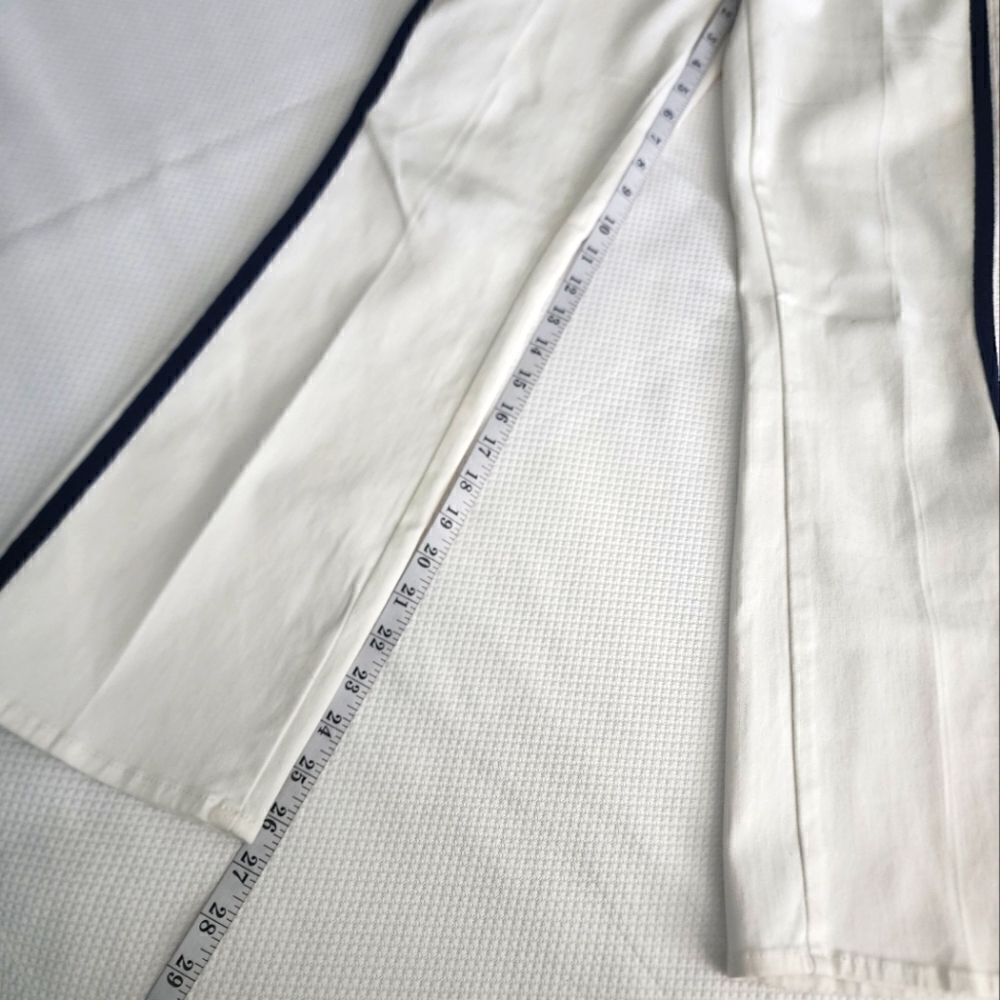 Mother Denim the Hustler ankle glass sleeper racer jeans white black - Picture 14 of 16